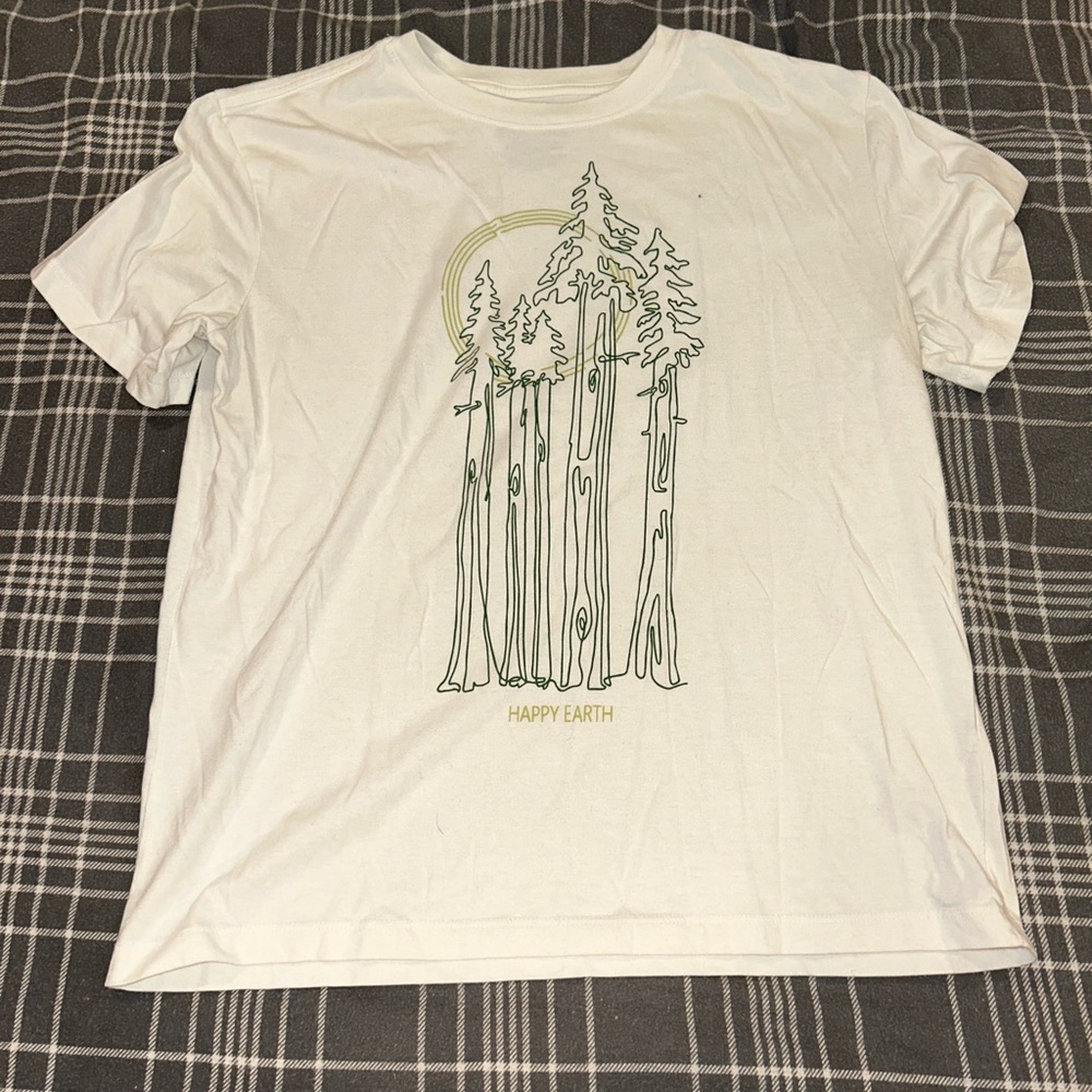 White Graphic T-Shirt